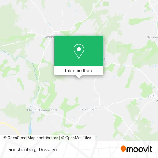Карта Tännchenberg