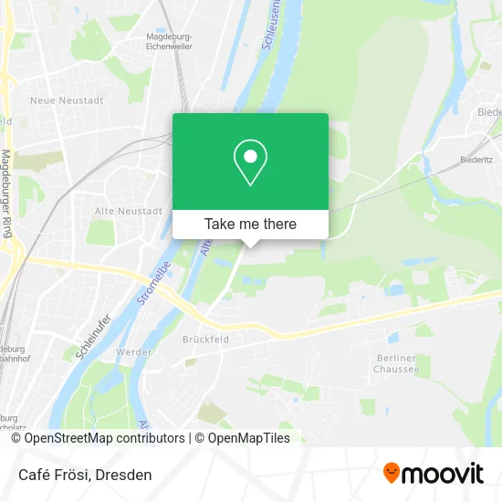 Карта Café Frösi