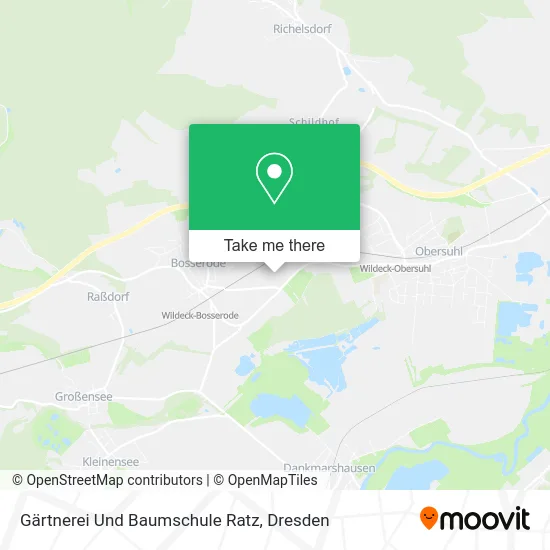 Карта Gärtnerei Und Baumschule Ratz
