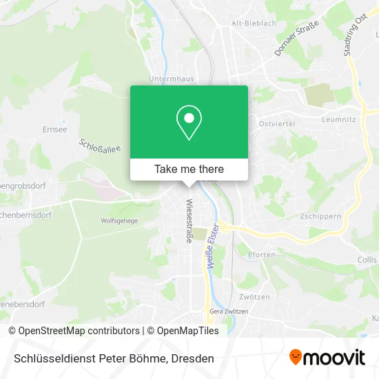 Карта Schlüsseldienst Peter Böhme