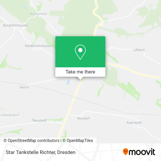 Карта Star Tankstelle Richter