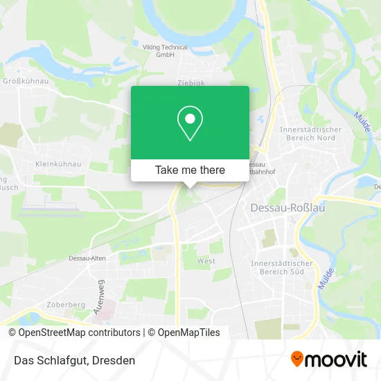 Карта Das Schlafgut