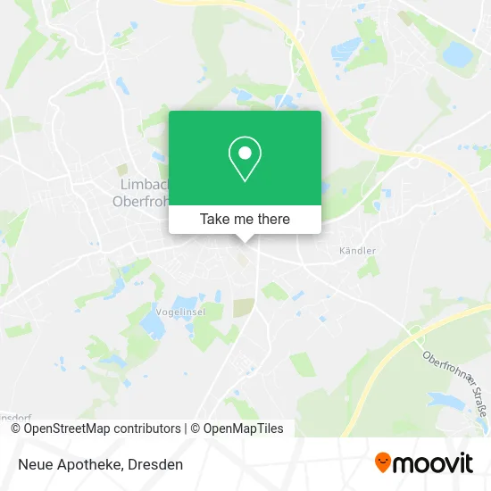 Карта Neue Apotheke