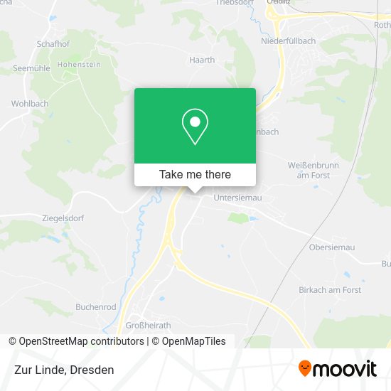 Карта Zur Linde