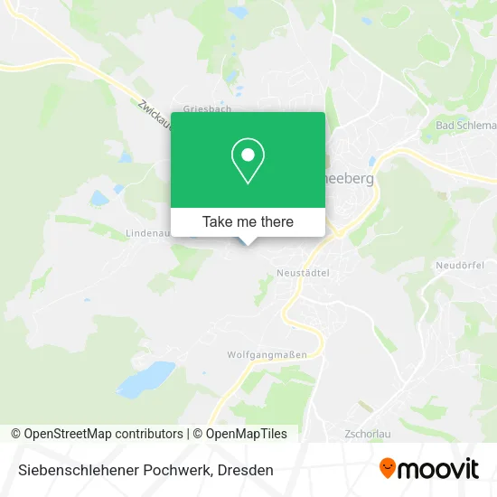 Карта Siebenschlehener Pochwerk