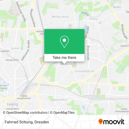 Карта Fahrrad Schurig