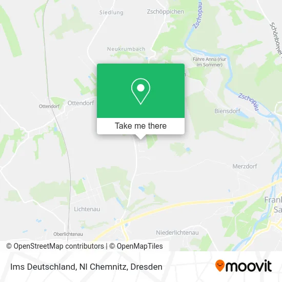 Карта Ims Deutschland, Nl Chemnitz