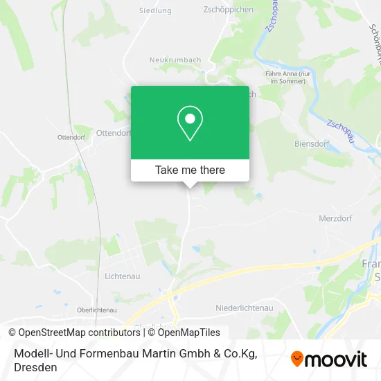 Карта Modell- Und Formenbau Martin Gmbh & Co.Kg