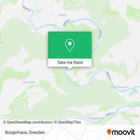 Карта Bürgerhaus