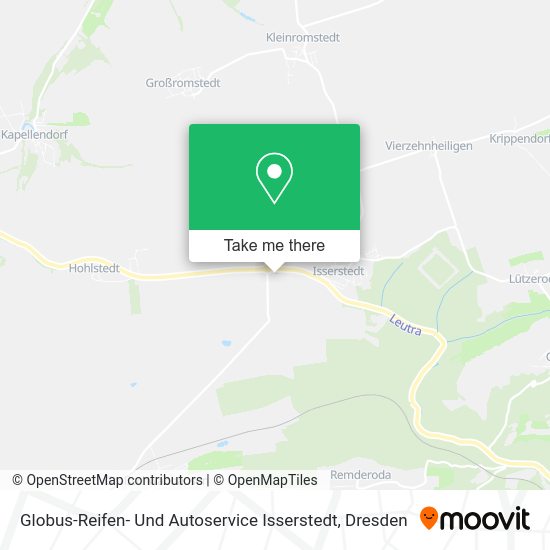 Карта Globus-Reifen- Und Autoservice Isserstedt