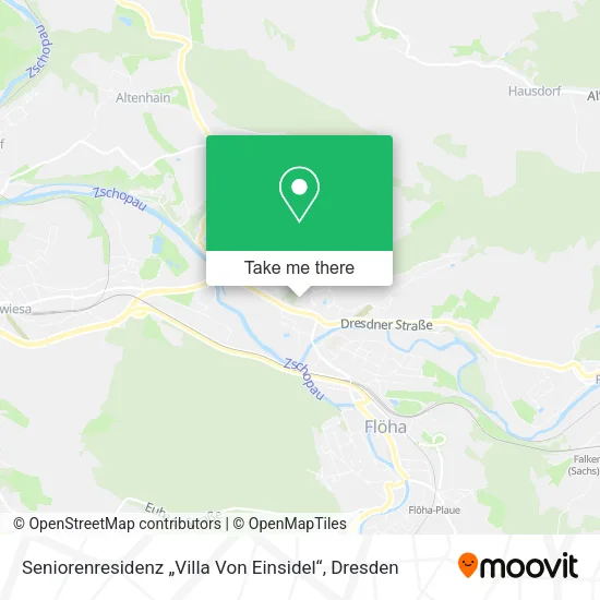 Карта Seniorenresidenz „Villa Von Einsidel“