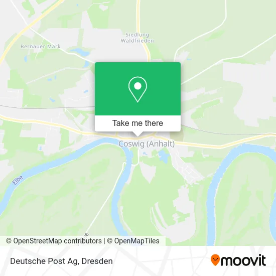 Карта Deutsche Post Ag