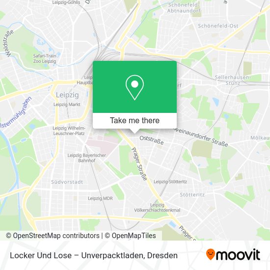 Карта Locker Und Lose – Unverpacktladen