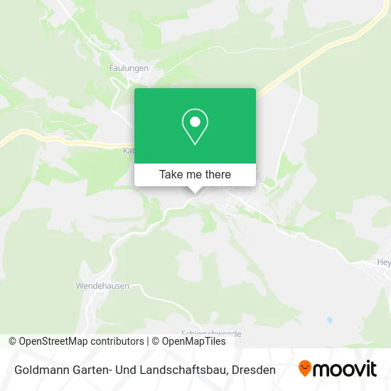 Карта Goldmann Garten- Und Landschaftsbau