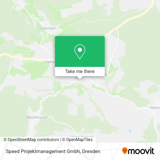 Карта Speed Projektmanagement Gmbh