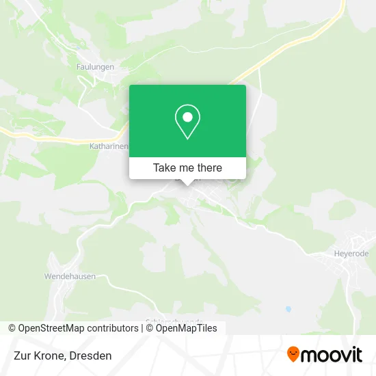 Карта Zur Krone