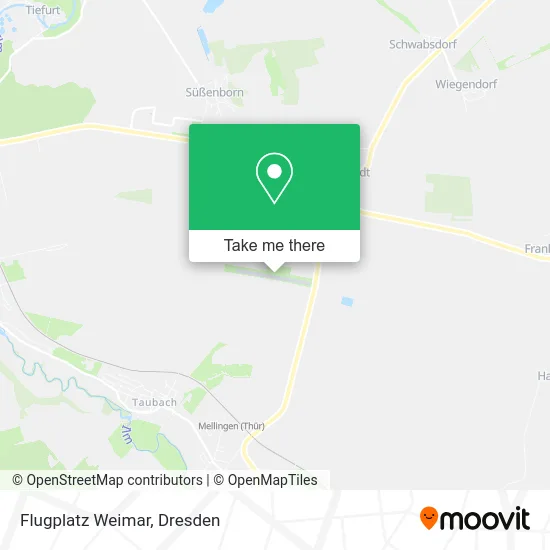 Карта Flugplatz Weimar