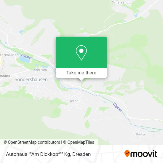 Карта Autohaus ""Am Dickkopf"" Kg