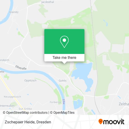 Карта Zschepaer Heide