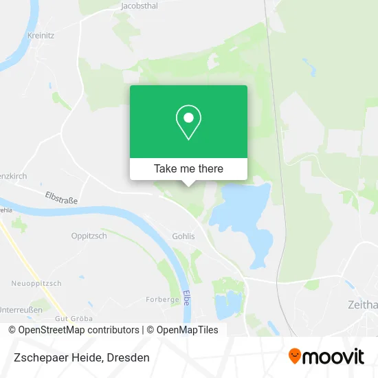 Карта Zschepaer Heide