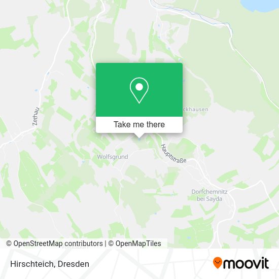 Карта Hirschteich