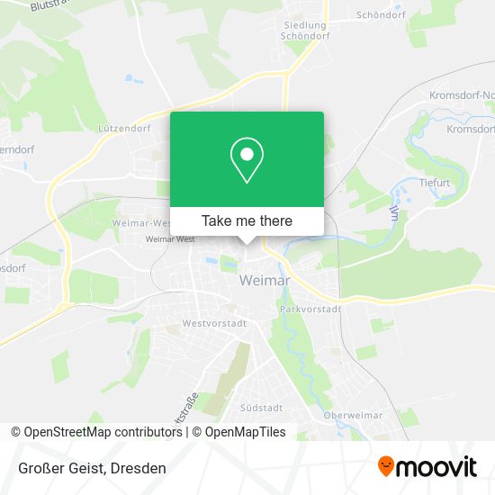 Карта Großer Geist