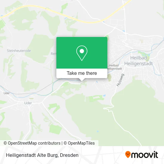 Карта Heiligenstadt Alte Burg