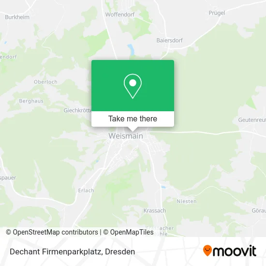 Карта Dechant Firmenparkplatz