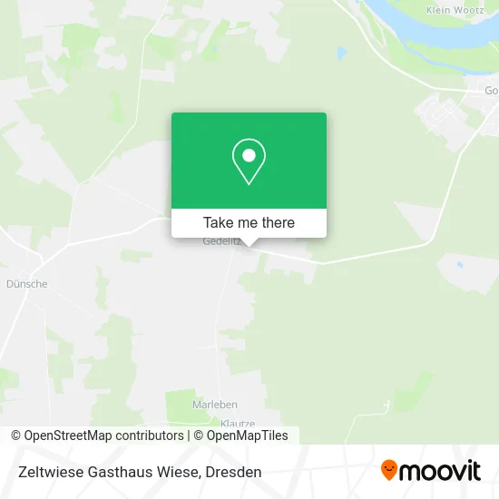 Карта Zeltwiese Gasthaus Wiese
