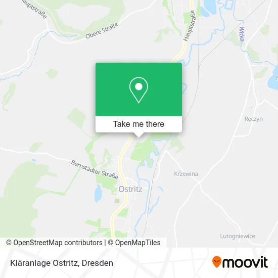 Карта Kläranlage Ostritz