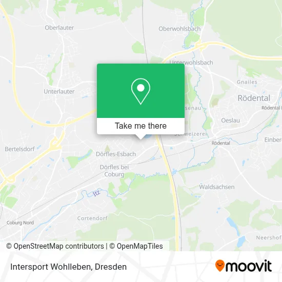 Intersport Wohlleben map