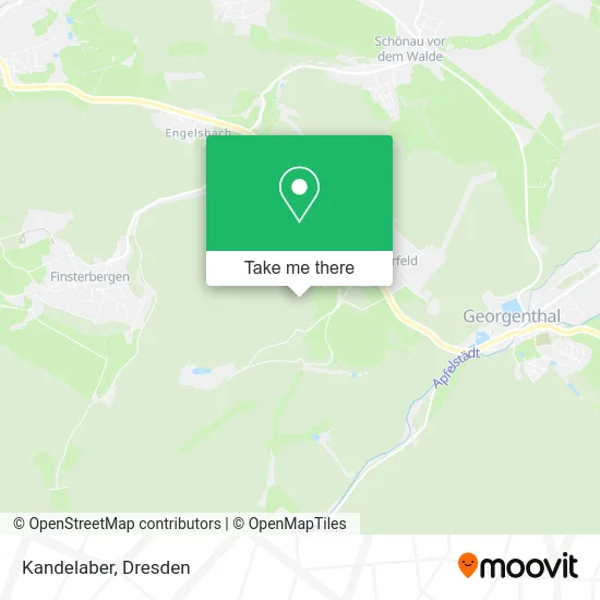 Карта Kandelaber