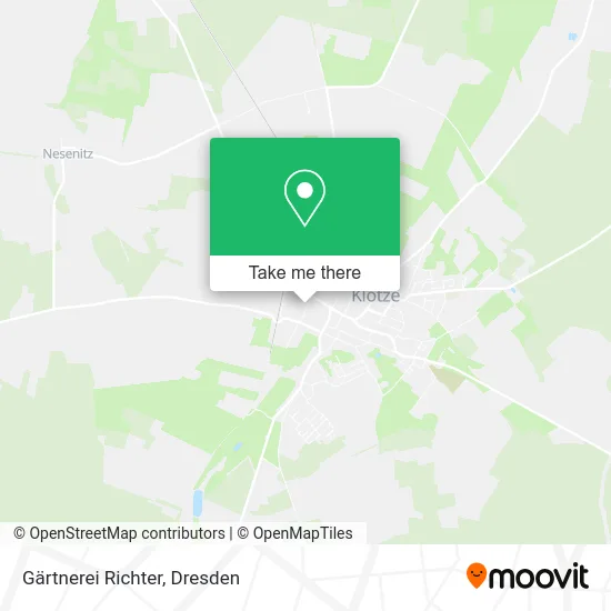 Карта Gärtnerei Richter