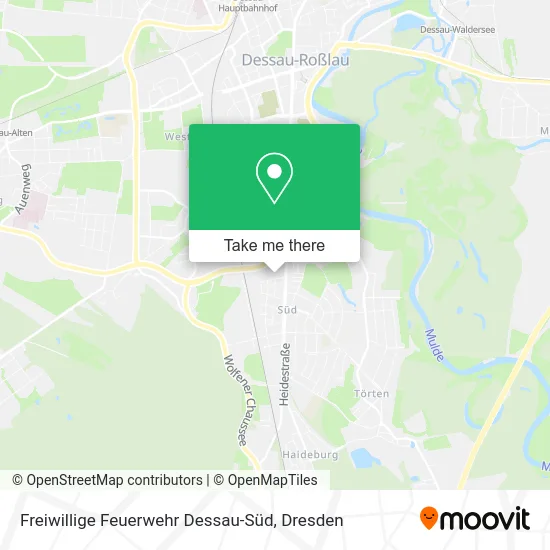 Freiwillige Feuerwehr Dessau-Süd map