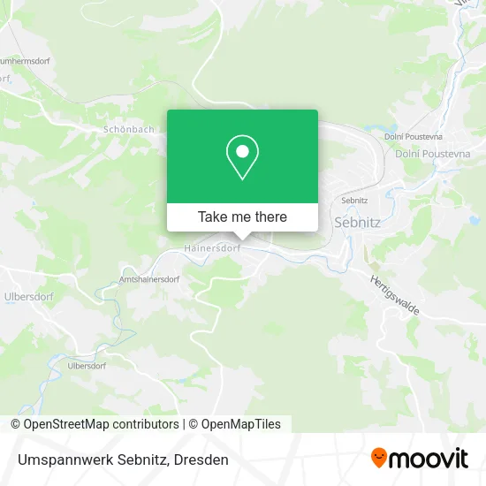 Карта Umspannwerk Sebnitz