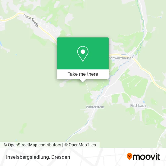 Карта Inselsbergsiedlung