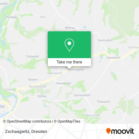 Карта Zschaagwitz