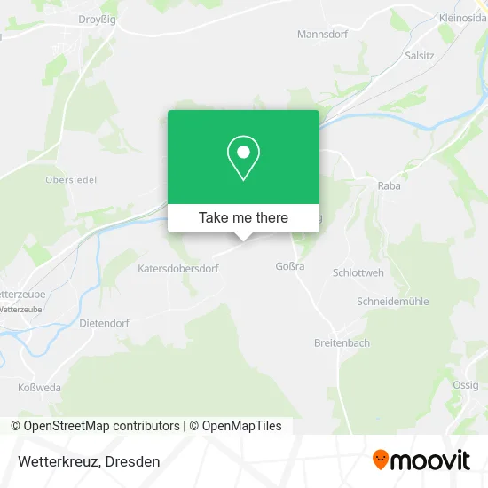 Карта Wetterkreuz