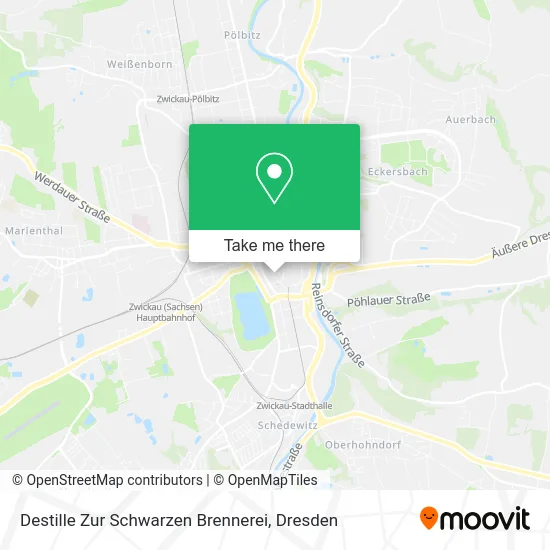 Destille Zur Schwarzen Brennerei map