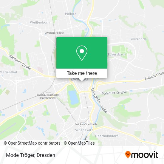 Карта Mode Tröger