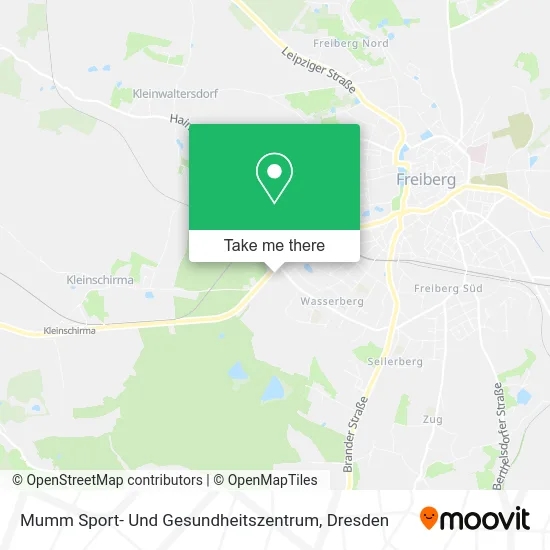Карта Mumm Sport- Und Gesundheitszentrum