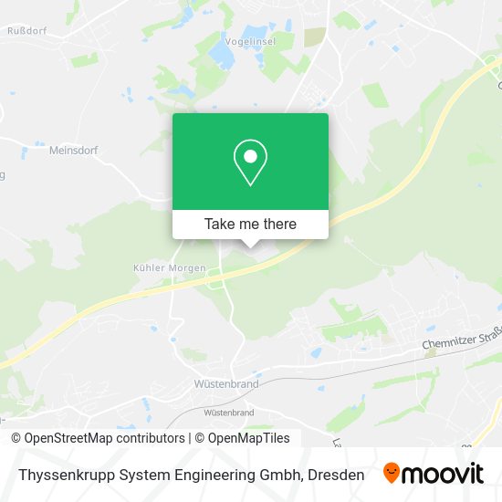 Карта Thyssenkrupp System Engineering Gmbh