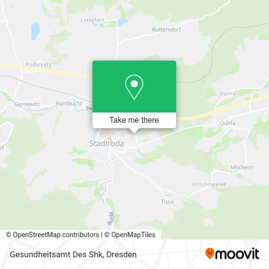 Карта Gesundheitsamt Des Shk