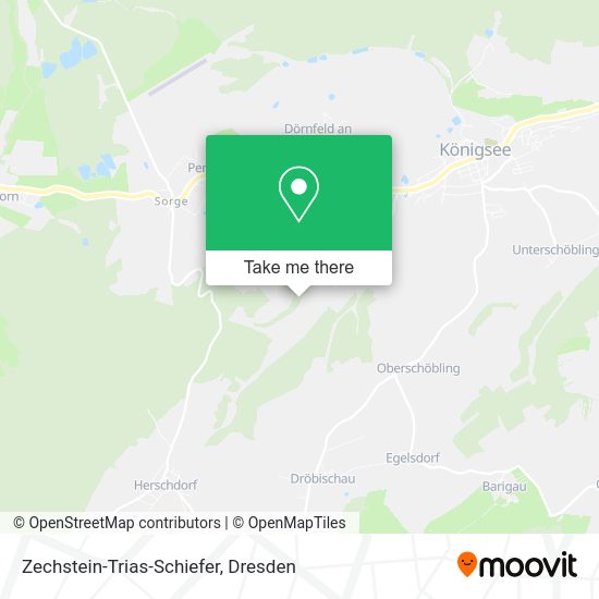 Карта Zechstein-Trias-Schiefer