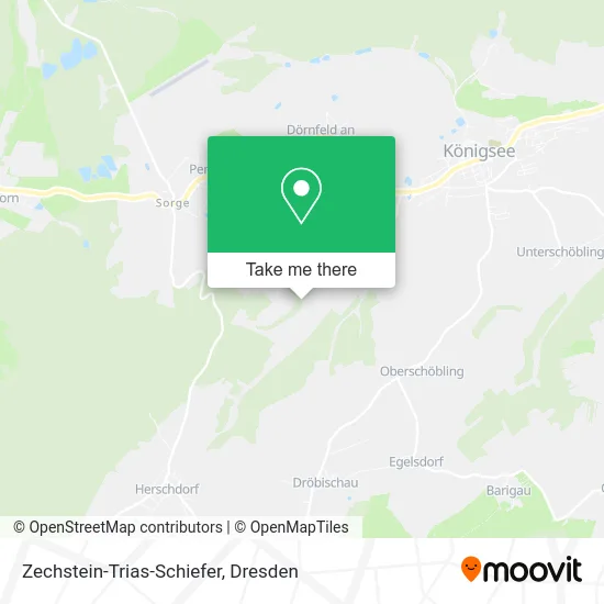 Карта Zechstein-Trias-Schiefer