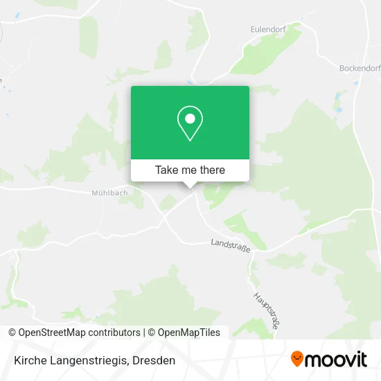 Карта Kirche Langenstriegis