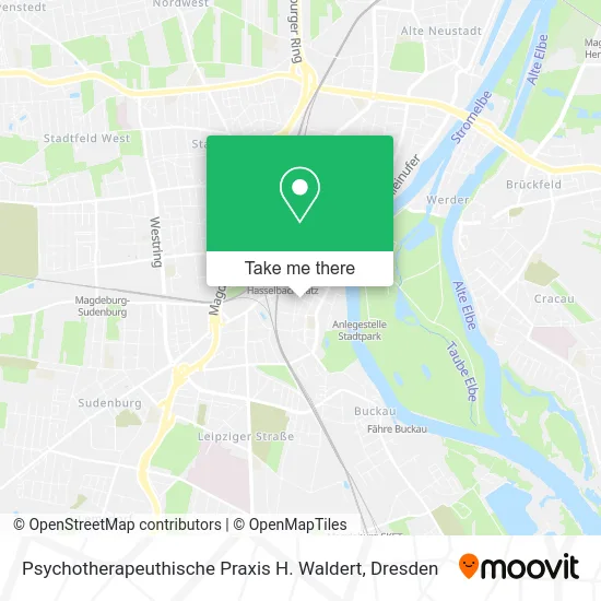 Карта Psychotherapeuthische Praxis H. Waldert