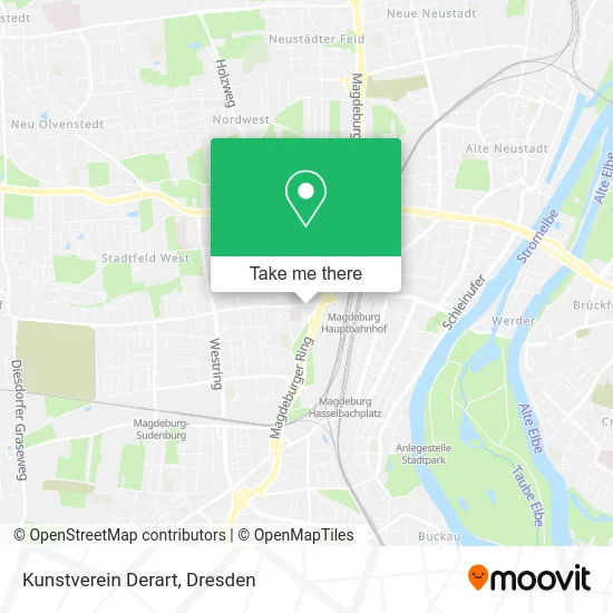 Карта Kunstverein Derart