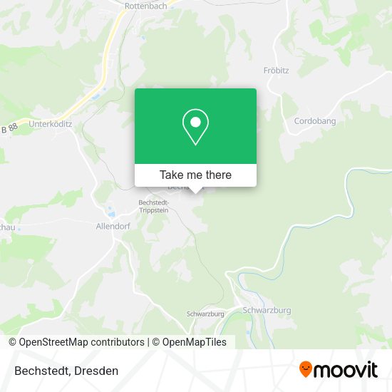 Карта Bechstedt