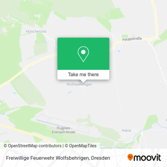 Карта Freiwillige Feuerwehr Wolfsbehrigen